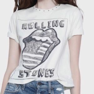 Alice + Olivia Rolling Stones Tee